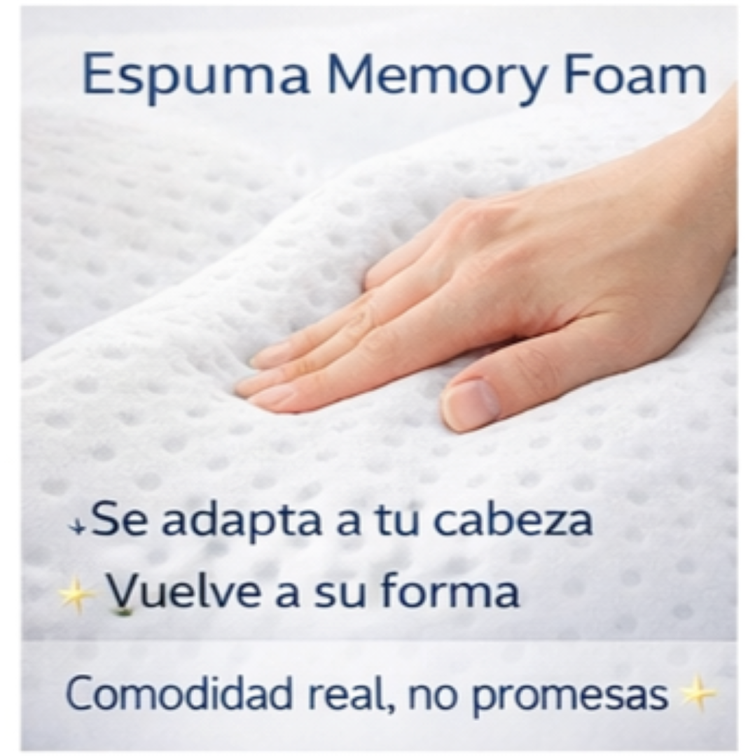 Zenora Almohada Cervical Mariposa + Funda de Almohada GRATIS